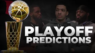 OUR NBA PLAYOFF PREDICTIONS......