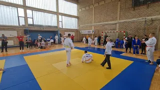 Muhamed Kulašin druga borba na Judo turniru Ugljevik 2021