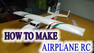 How to make a Airplane RC The Twins - Cargo Plane