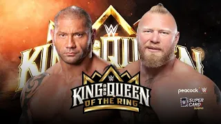 FULL MATCH - Brock Lesnar vs. Batista: WWE Saudi Arabia 2024