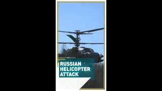 Russian helicopter attack