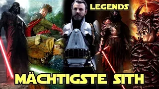 Star Wars: Die Mächtigsten Sith aus Legends