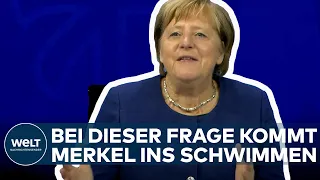 CORONA: Bei diesem Covid19-Thema kommt sogar Kanzlerin Merkel ins Schwimmen I WELT News