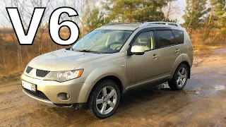 На что способен Mitsubishi Outlander XL???