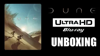 Dune - HMV Exclusive 4K UHD Blu-ray steelbook unboxing