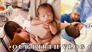 Our Third Baby Birth Vlog | Welcome to the World Our Little Man | C Section 👶🏼