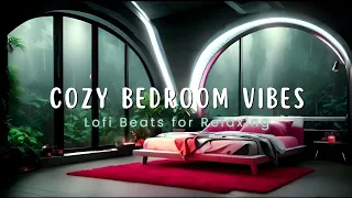 Cozy Bedroom Vibes | Lofi Beats with Soft Rain!