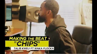 Beat Making "Chips" - Talib Kweli ft Waka Flocka Prod by J Rhodes [Logic Pro x Maschine Studio]