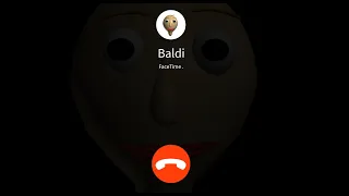 facetiming BALDI from BALDI'S BASICS at 3AM (he spanked me with his ruler T_T)