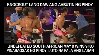 UNDEFEATED 9 WINS 9 KO SINABIHANG MAHINA LANG DAW ANG PINOY! AYON TUMAKBO AT BUMAGSAK SA LABAN