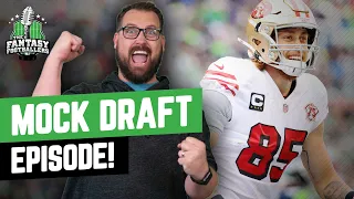 Fantasy Football 2022 - First MOCK DRAFT of 2022 + Best Ball Breakdown - Ep. 1234