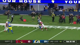 OBJ THREW this high-arching beauty on the trick play