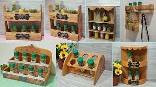 6 Doable idea to save up space for your spices|Space saving kitchen spices organizer from cardboards