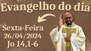 EVANGELHO DO DIA – 26/04/2024 - HOMILIA DIÁRIA – LITURGIA DE HOJE - EVANGELHO DE HOJE -PADRE GUSTAVO