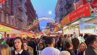 Walking NYC Feast of San Gennaro | September 2023