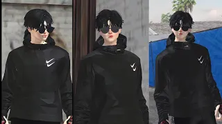 SHARE!!MOD SKIN STYLE BLACK || GTA SA ANDROID