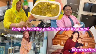 Ammi’s special PALAK PANEER recipe | Old memories | ibrahim family vlogs