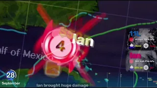 2022 Atlantic Hurricane Season Animation [reuploaded]