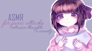 ASMR For Panic Attacks, Intrusive Thoughts, Paranoia & Anxiety [Fluffy Mic] [Softly Spoken]