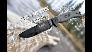 ESEE 6 vs. CRK Pacific (Best Survival Blades Ever?)