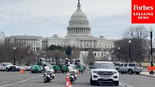 NOW: Washington, D.C. Heightens Security As 'Freedom Convoy' Of Trucks Heads To Nation's Capital