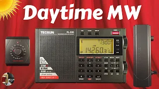 Tecsun PL-330 Shortwave Radio & C.Crane Twin Coil Daytime MW