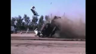 1998 Ford Expedition High-Speed Sled Rollover Crash Test