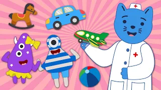 Играем целый день | Космический Доктор Кот | Мультфильмы для детей