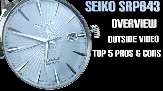 2022 Seiko Presage TOP 5 PROS and CONS (SRPB43)