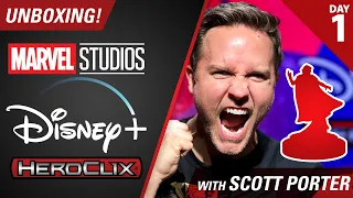 Unboxing Marvel HeroClix: Marvel Studios’ Disney+ Booster Brick With Scott Porter | Day 1