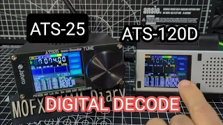 ATS-120 handheld , & ATS-25 Max Decode - Side by Side