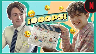 Los mejores bloopers en Heartstopper | Netflix