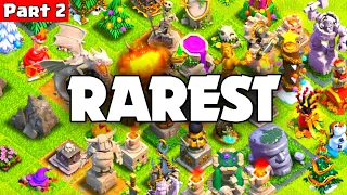 All Rarest/Newest/Oldest Obstacles in Clash of Clans | Coc all obstacles [Part 2]