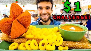 LIVING on $1 FOOD for 24 HOURS in WORLD'S MOST EXPENSIVE COUNTRY!