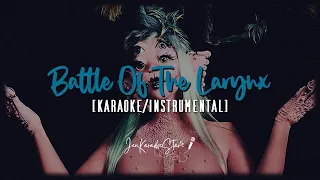 Melanie Martinez - BATTLE OF THE LARYNX Karaoke / Instrumental