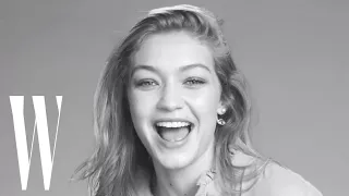 Gigi Hadid On Her Runway Walk, First Kiss, and Meeting Kobe Bryant | Screen Tests | W Magazine