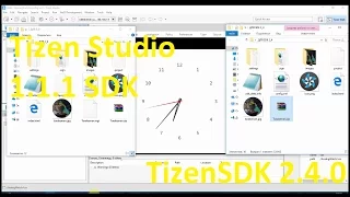 Виджеты для TizenSDK 2.4.0 и Tizen Studio 1.1.1 SDK with IDE.Отличие.