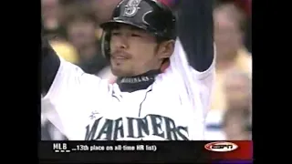 Ichiro Suzuki Chronicles: First Half Highlights from 2001 MVP & Rookie of the Year Season