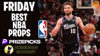 The Best NBA Picks on PRIZEPICKS  & UNDERDOG Today (Friday April 19, 2024)