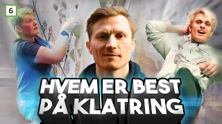 Klatring med Magnus Midtbø og Victor Sotberg