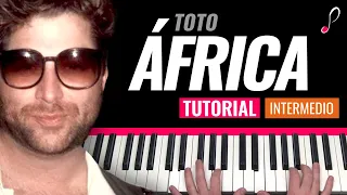 Como tocar "Africa"(TOTO) - Piano tutorial y partitura