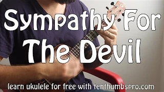 Sympathy for the Devil - Rolling Stones - How to play Ukulele song tutorial