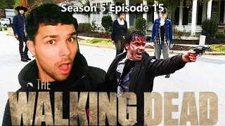 The Walking Dead S05E15 | TRY | Reaction and Review | First Time Watching