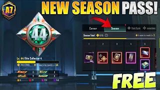 NEW SEASON FREE COLLECTION PASS || HOW TO GET FREE MYTHIC LOBBY AND MORE || A7 BONUS RP MISSING. 🙄