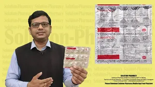 Ecosprin AV 75 = Atorvastatin + Aspirin क्यूँ देते हैं और ये काम कैसे करता है | हार्ट अटैक से बचाए