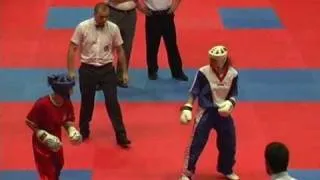 Ziemnicka (POL) vs Gill (GB) WAKO World Championships 2009 Ligniano (Italy)