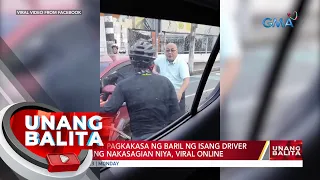 Pananakit at pagkakasa ng baril sa isang driver sa siklistang nakasagian niya, viral online | UB