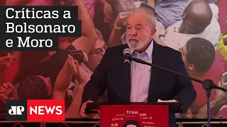 Lula: 'Fui vítima de uma mentira jurídica contada em 500 anos de história'