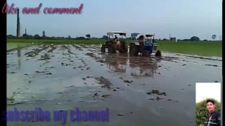 John Deere 9780 stuck in mud, cat challenger tractor Low