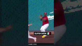 Randy Arozarena makes a clutch catch for Mexico 🇲🇽⚾️ #SHORTS #WBC